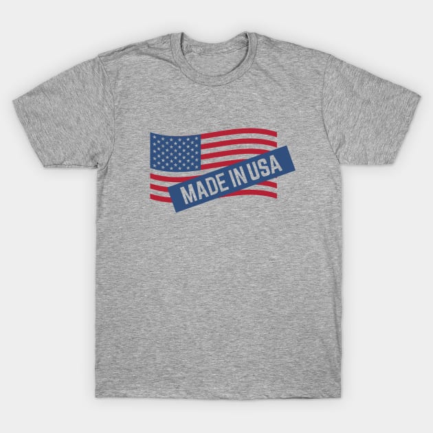 Made in USA - United States of America T-Shirt by kani